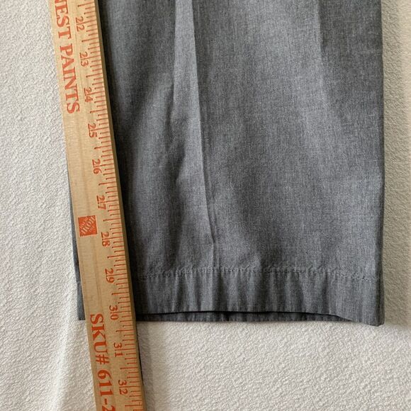 J. Crew Chino Pants Men 34X32 Grey Casual Lightweight Cotton Trousers Pockets - Picture 6 of 16